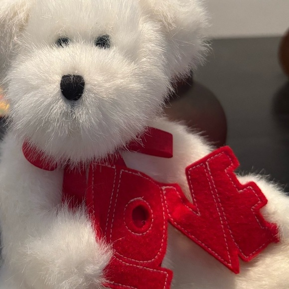 Boyds 903095 Adora U Bear The Head Bean Collection Thinkin Of Ya Series Love Tag - Picture 6 of 11